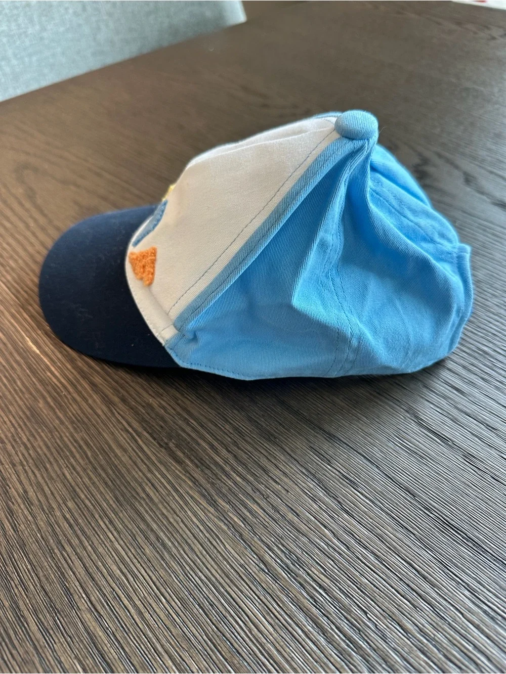 Janie and Jack Multicolor 'SURF' Chenille Patch Baseball Cap